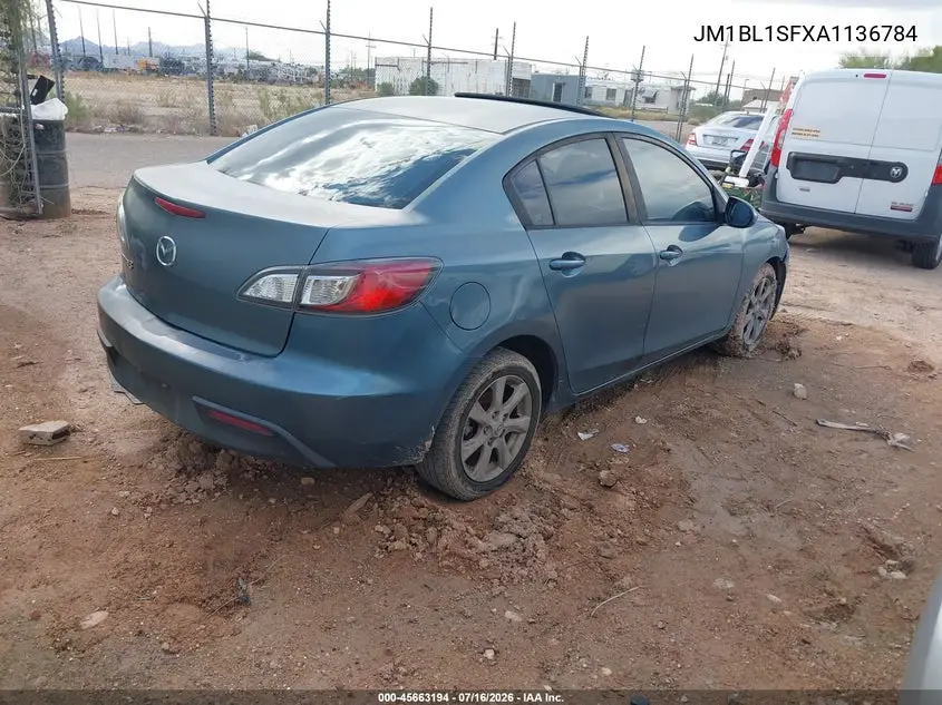 2010 Mazda Mazda3 I Touring VIN: JM1BL1SFXA1136784 Lot: 45663194