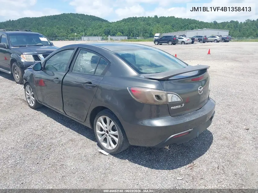 2011 Mazda Mazda3 I Touring VIN: JM1BL1VF4B1358413 Lot: 45452148