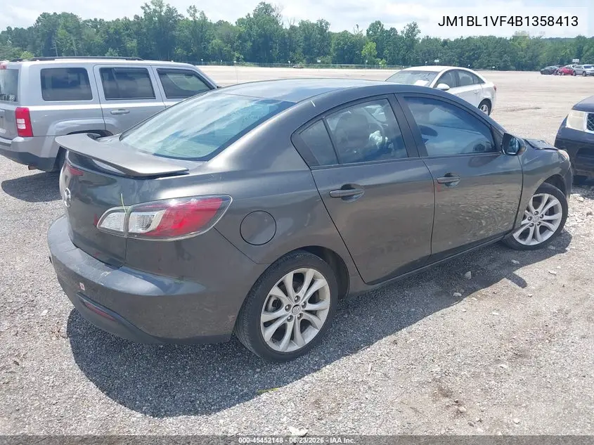 2011 Mazda Mazda3 I Touring VIN: JM1BL1VF4B1358413 Lot: 45452148