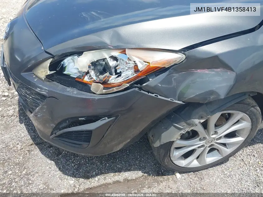 2011 Mazda Mazda3 I Touring VIN: JM1BL1VF4B1358413 Lot: 45452148