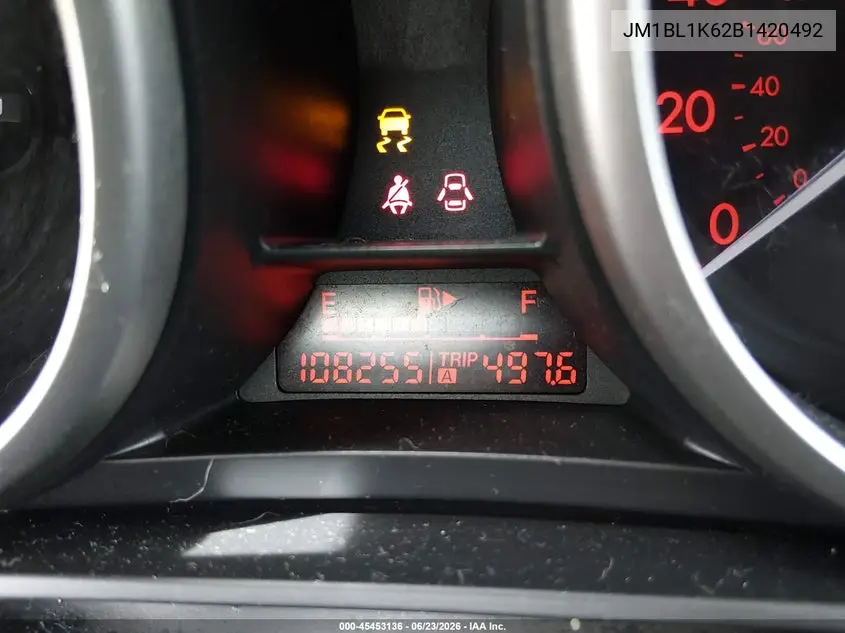 2011 Mazda Mazda3 S Sport VIN: JM1BL1K62B1420492 Lot: 45453136