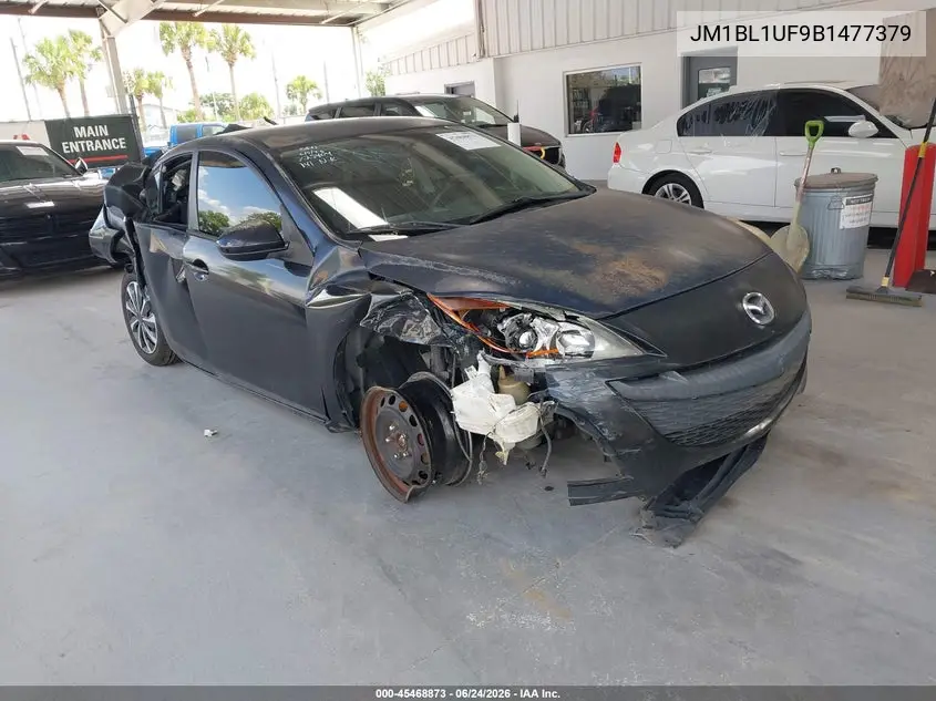 2011 Mazda Mazda3 I Sport VIN: JM1BL1UF9B1477379 Lot: 45468873