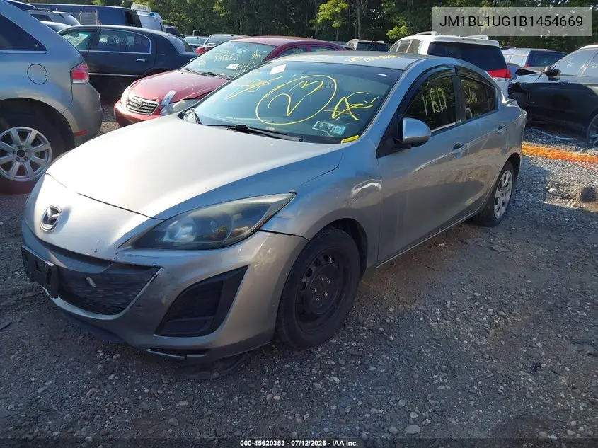 2011 Mazda Mazda3 I Sport VIN: JM1BL1UG1B1454669 Lot: 45620353