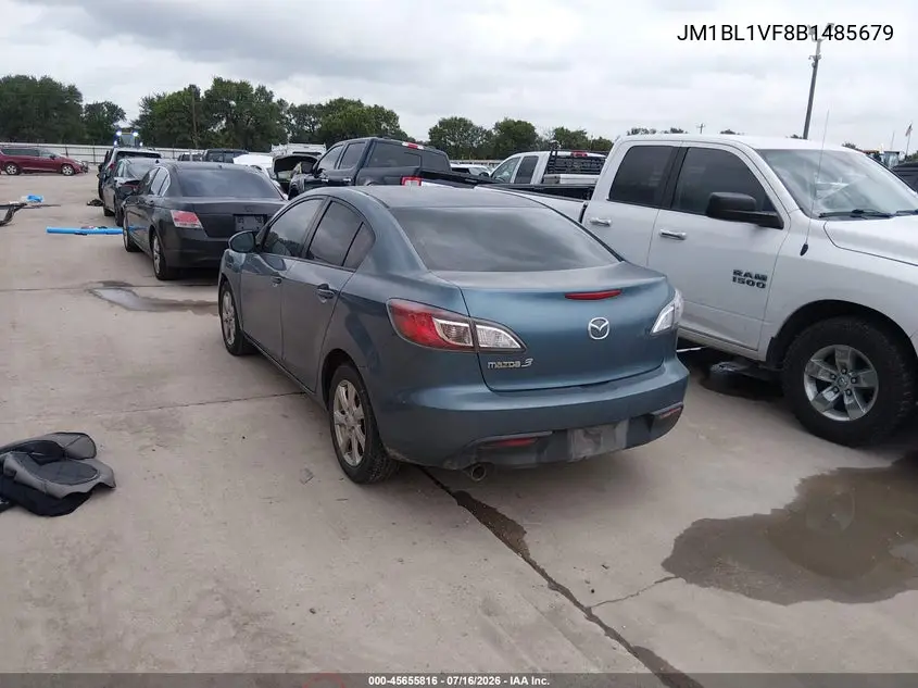 2011 Mazda Mazda3 I Touring VIN: JM1BL1VF8B1485679 Lot: 45655816