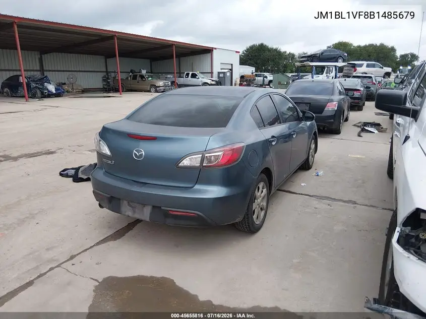 2011 Mazda Mazda3 I Touring VIN: JM1BL1VF8B1485679 Lot: 45655816