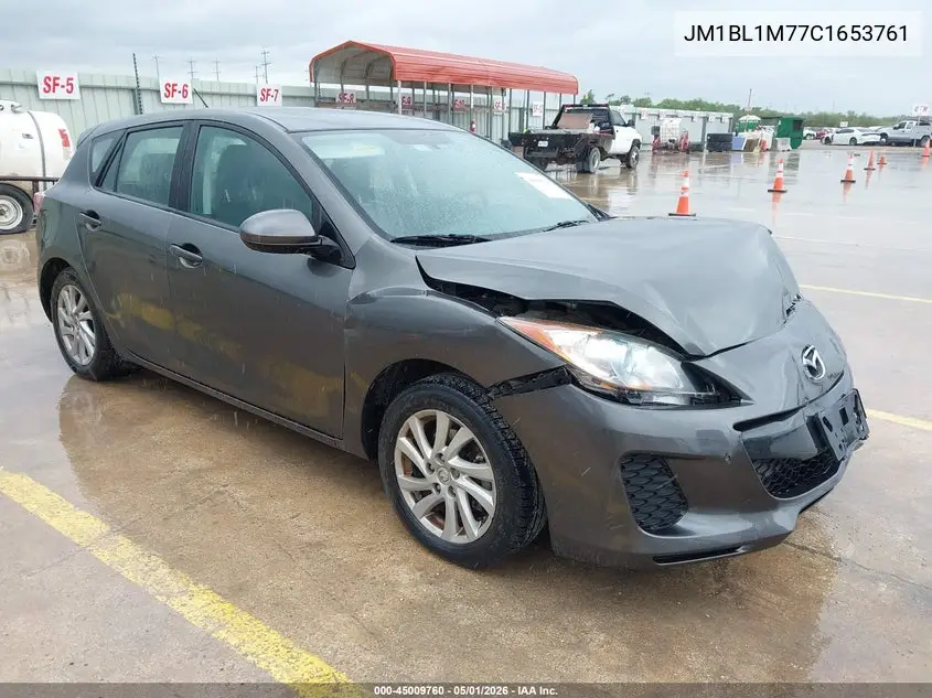 2012 Mazda Mazda3 I Grand Touring VIN: JM1BL1M77C1653761 Lot: 45009760
