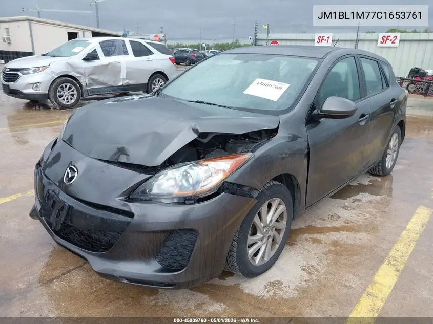 2012 Mazda Mazda3 I Grand Touring VIN: JM1BL1M77C1653761 Lot: 45009760