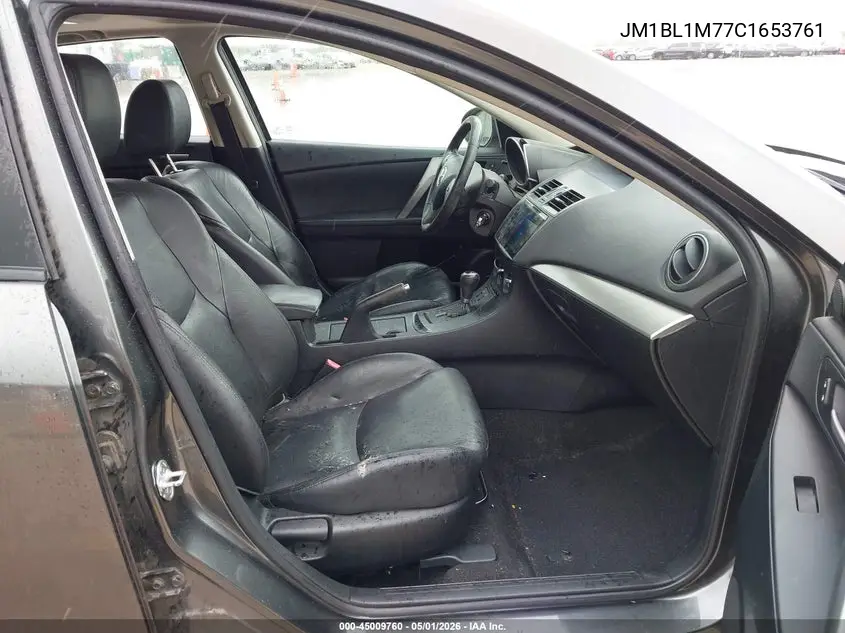 2012 Mazda Mazda3 I Grand Touring VIN: JM1BL1M77C1653761 Lot: 45009760