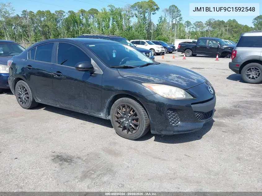 2012 Mazda Mazda3 VIN: JM1BL1UF9C1592548 Lot: 45035354