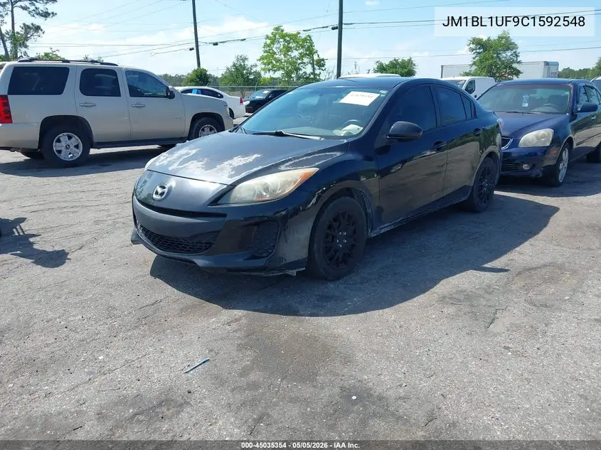 2012 Mazda Mazda3 VIN: JM1BL1UF9C1592548 Lot: 45035354