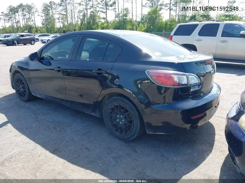 2012 Mazda Mazda3 VIN: JM1BL1UF9C1592548 Lot: 45035354