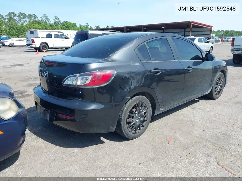 2012 Mazda Mazda3 VIN: JM1BL1UF9C1592548 Lot: 45035354