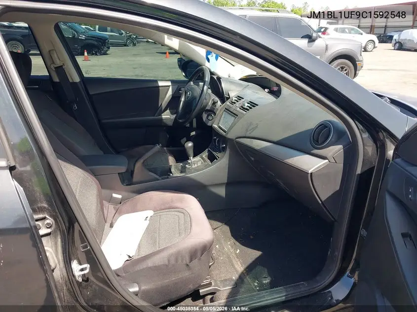 2012 Mazda Mazda3 VIN: JM1BL1UF9C1592548 Lot: 45035354