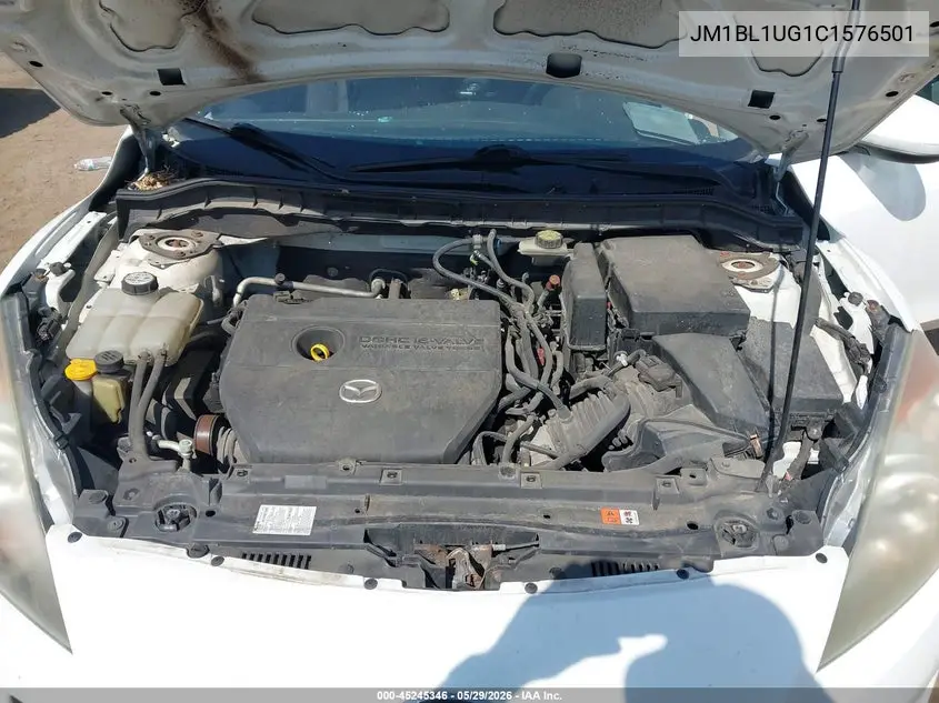 2012 Mazda Mazda3 I Sport VIN: JM1BL1UG1C1576501 Lot: 45245346