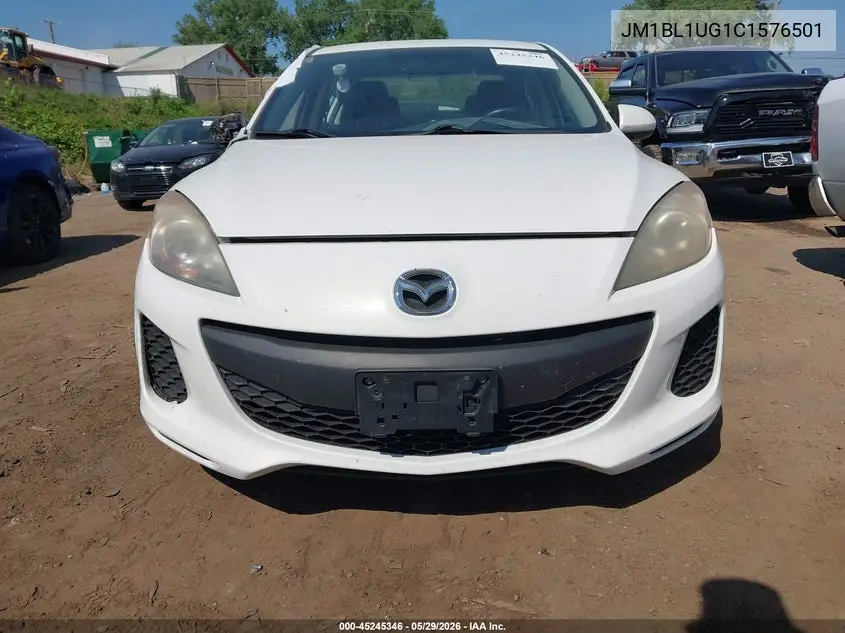 2012 Mazda Mazda3 I Sport VIN: JM1BL1UG1C1576501 Lot: 45245346