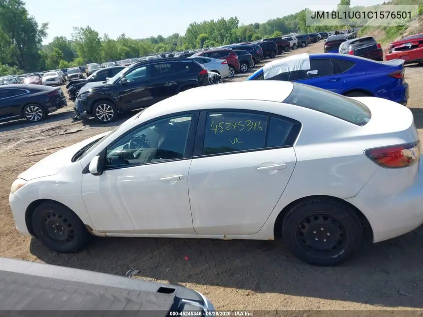 2012 Mazda Mazda3 I Sport VIN: JM1BL1UG1C1576501 Lot: 45245346