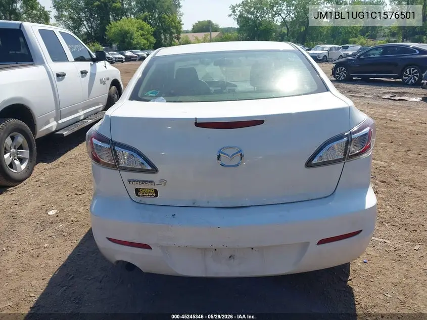 2012 Mazda Mazda3 I Sport VIN: JM1BL1UG1C1576501 Lot: 45245346