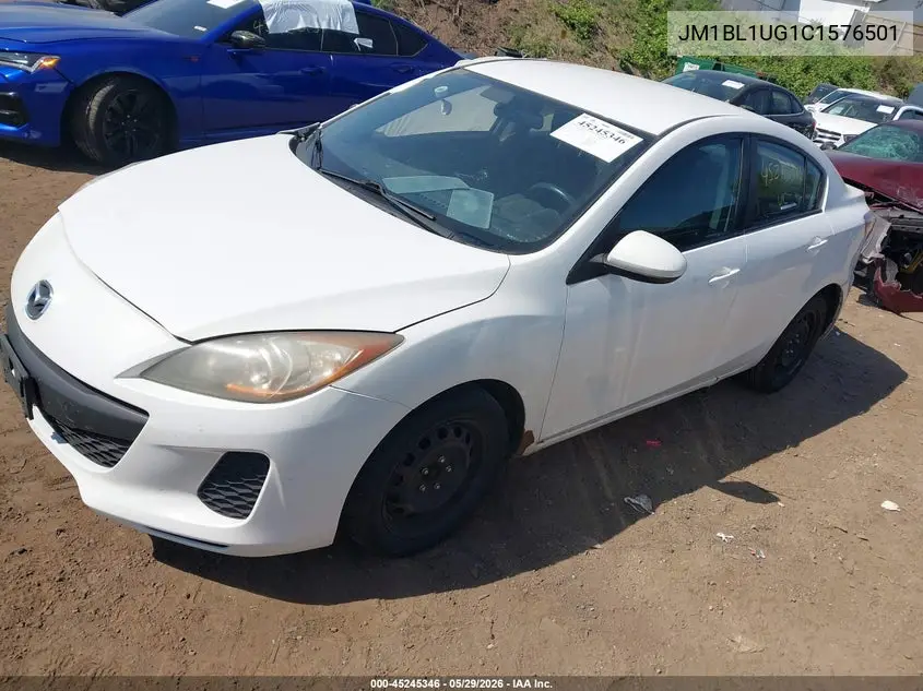 2012 Mazda Mazda3 I Sport VIN: JM1BL1UG1C1576501 Lot: 45245346