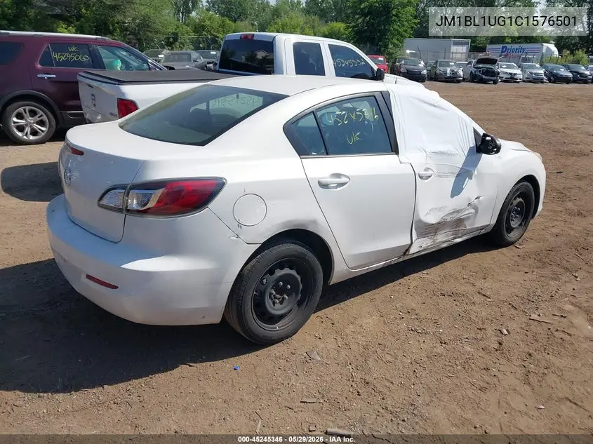 2012 Mazda Mazda3 I Sport VIN: JM1BL1UG1C1576501 Lot: 45245346
