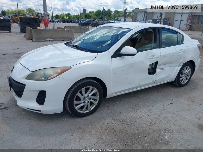 2012 Mazda Mazda3 I Touring VIN: JM1BL1V89C1599869 Lot: 45445549