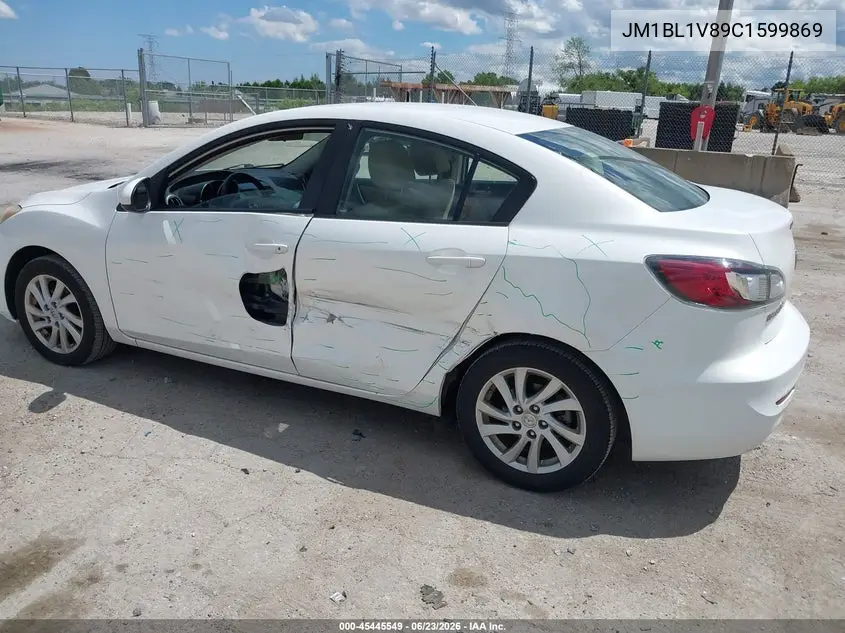 2012 Mazda Mazda3 I Touring VIN: JM1BL1V89C1599869 Lot: 45445549