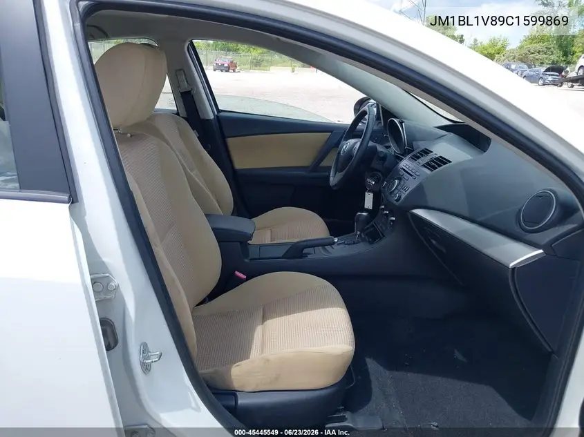 2012 Mazda Mazda3 I Touring VIN: JM1BL1V89C1599869 Lot: 45445549