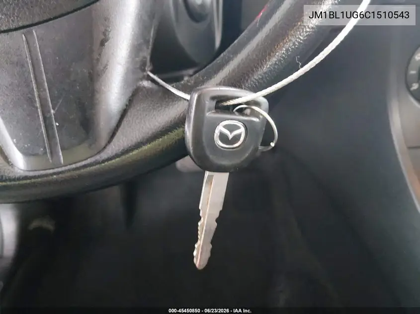 2012 Mazda Mazda3 I Sport VIN: JM1BL1UG6C1510543 Lot: 45450850