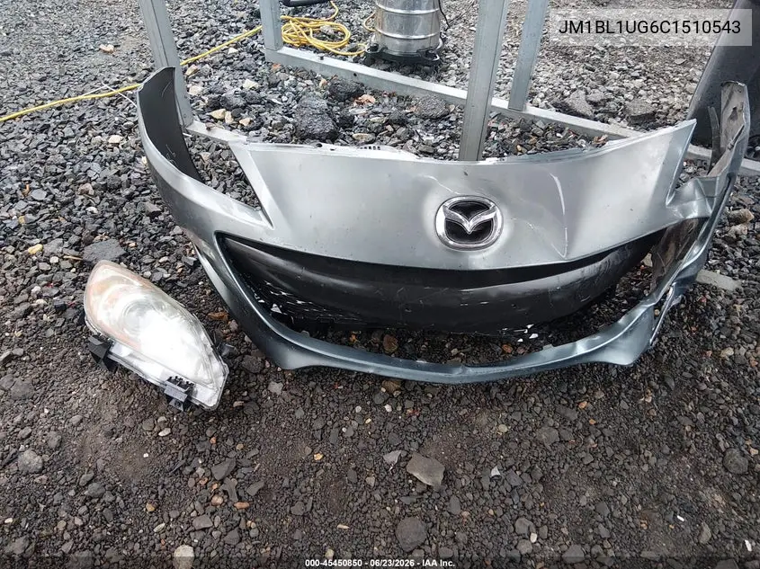 2012 Mazda Mazda3 I Sport VIN: JM1BL1UG6C1510543 Lot: 45450850