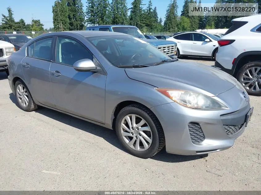 2012 Mazda Mazda3 I Grand Touring VIN: JM1BL1W7XC1528220 Lot: 45470210