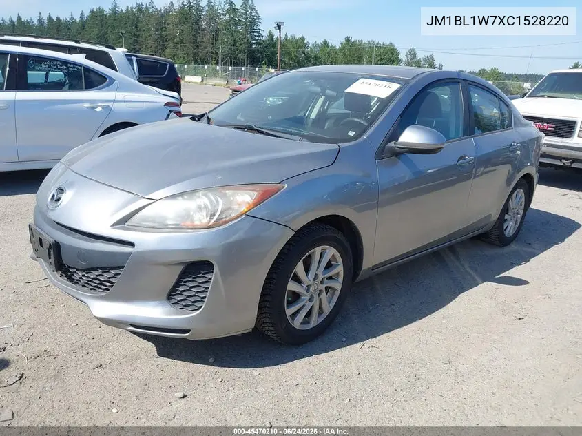 2012 Mazda Mazda3 I Grand Touring VIN: JM1BL1W7XC1528220 Lot: 45470210