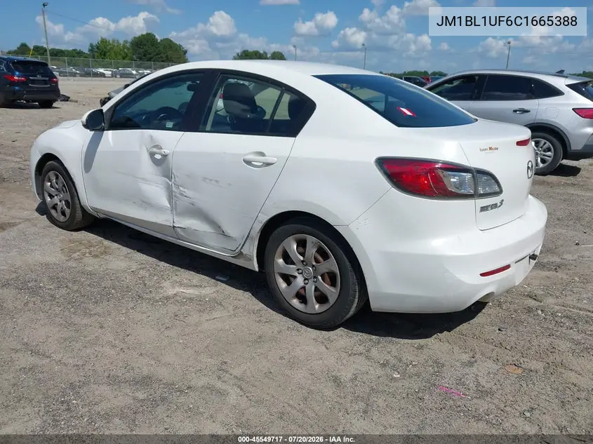 2012 Mazda Mazda3 I Sport VIN: JM1BL1UF6C1665388 Lot: 45549717