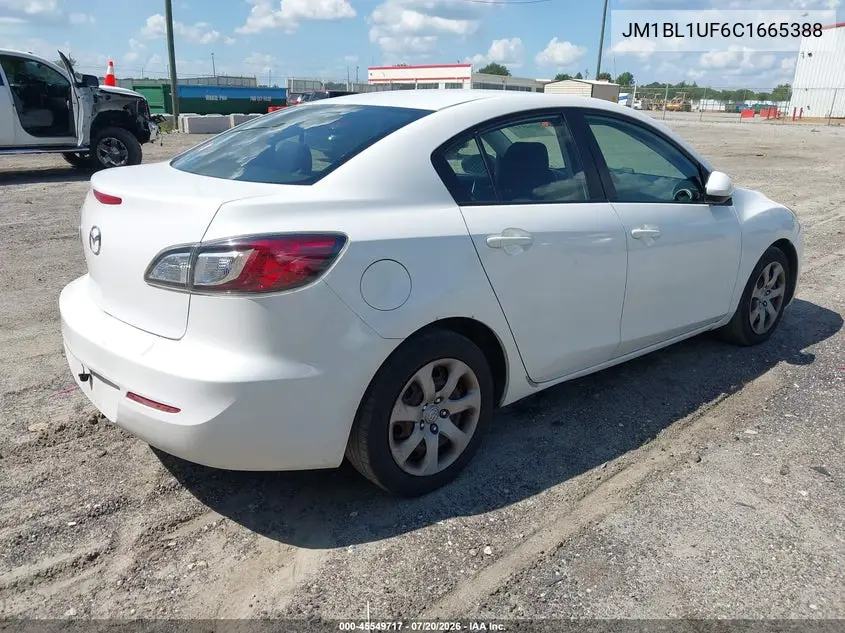 2012 Mazda Mazda3 I Sport VIN: JM1BL1UF6C1665388 Lot: 45549717