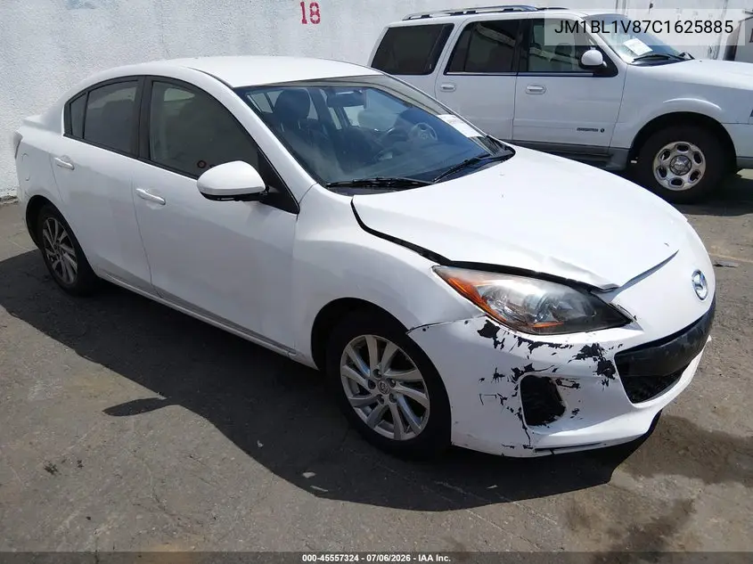 2012 Mazda Mazda3 I Touring VIN: JM1BL1V87C1625885 Lot: 45557324