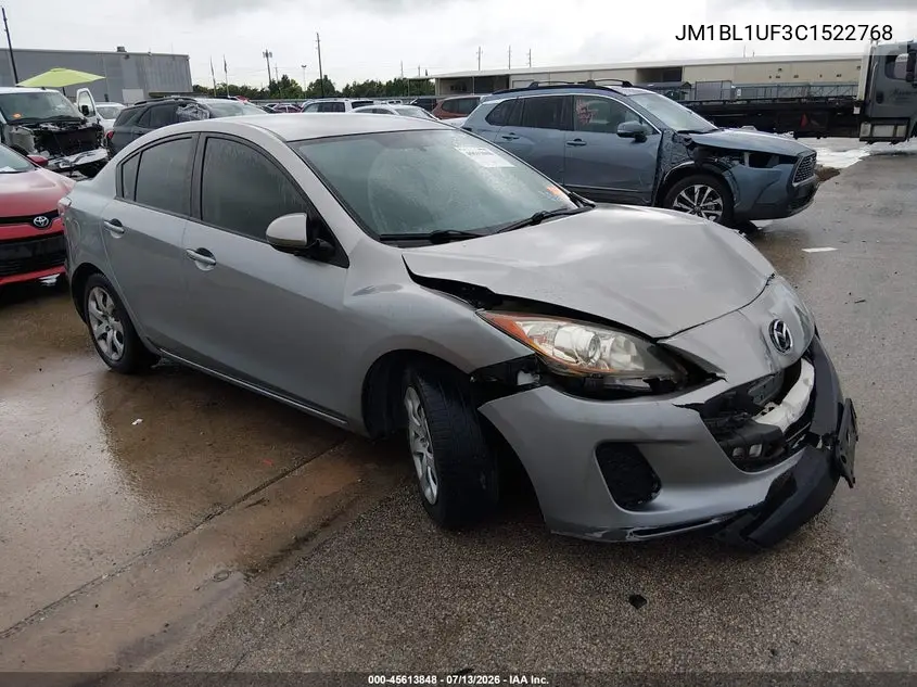 2012 Mazda Mazda3 I Sport VIN: JM1BL1UF3C1522768 Lot: 45613848