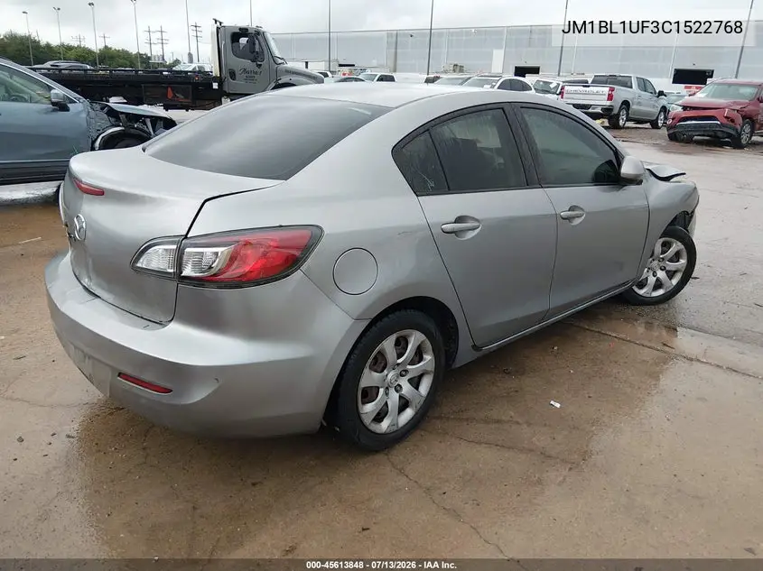 2012 Mazda Mazda3 I Sport VIN: JM1BL1UF3C1522768 Lot: 45613848