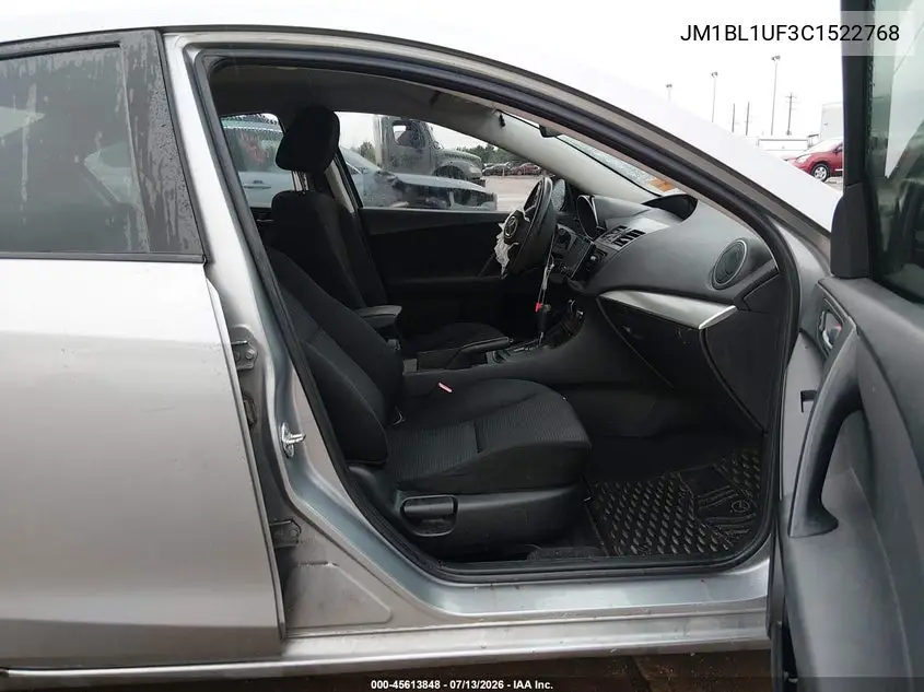 2012 Mazda Mazda3 I Sport VIN: JM1BL1UF3C1522768 Lot: 45613848