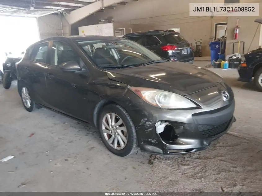 2012 Mazda Mazda3 I Touring VIN: JM1BL1L73C1608852 Lot: 45664932