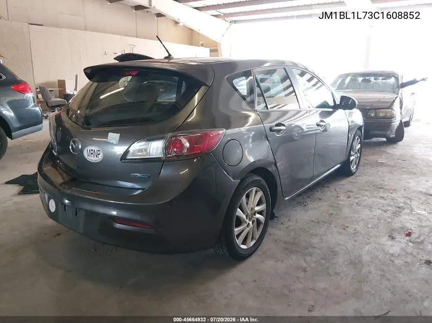 2012 Mazda Mazda3 I Touring VIN: JM1BL1L73C1608852 Lot: 45664932