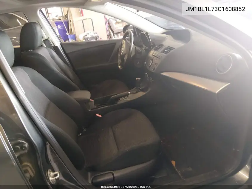 2012 Mazda Mazda3 I Touring VIN: JM1BL1L73C1608852 Lot: 45664932
