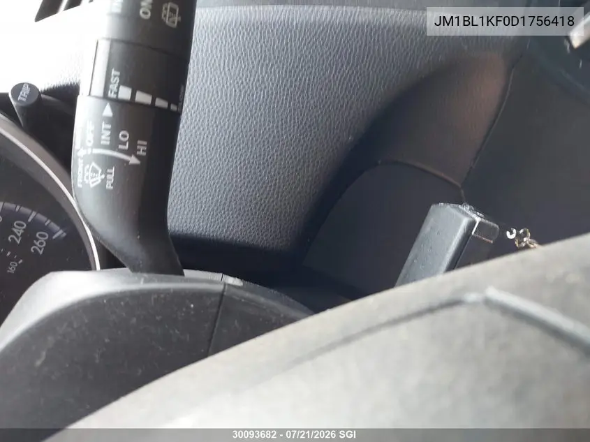 2013 Mazda 3 I VIN: JM1BL1KF0D1756418 Lot: 30093682