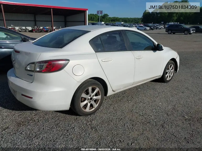 JM1BL1U75D1834309 2013 Mazda Mazda3 I Sport