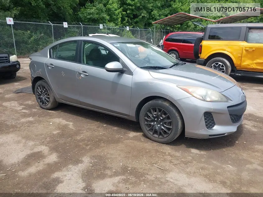 2013 Mazda Mazda3 I Sport VIN: JM1BL1U79D1705716 Lot: 45405023