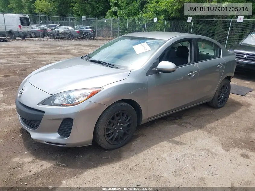 2013 Mazda Mazda3 I Sport VIN: JM1BL1U79D1705716 Lot: 45405023