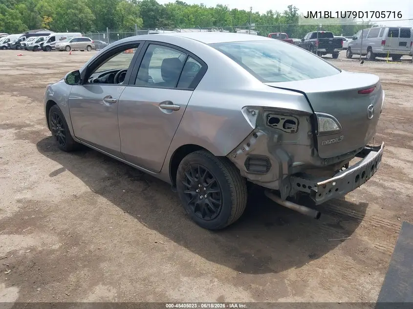 2013 Mazda Mazda3 I Sport VIN: JM1BL1U79D1705716 Lot: 45405023