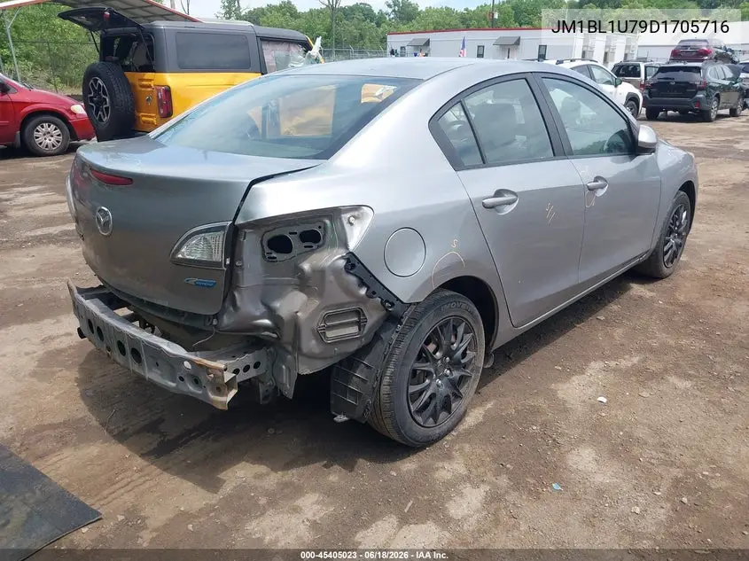 2013 Mazda Mazda3 I Sport VIN: JM1BL1U79D1705716 Lot: 45405023
