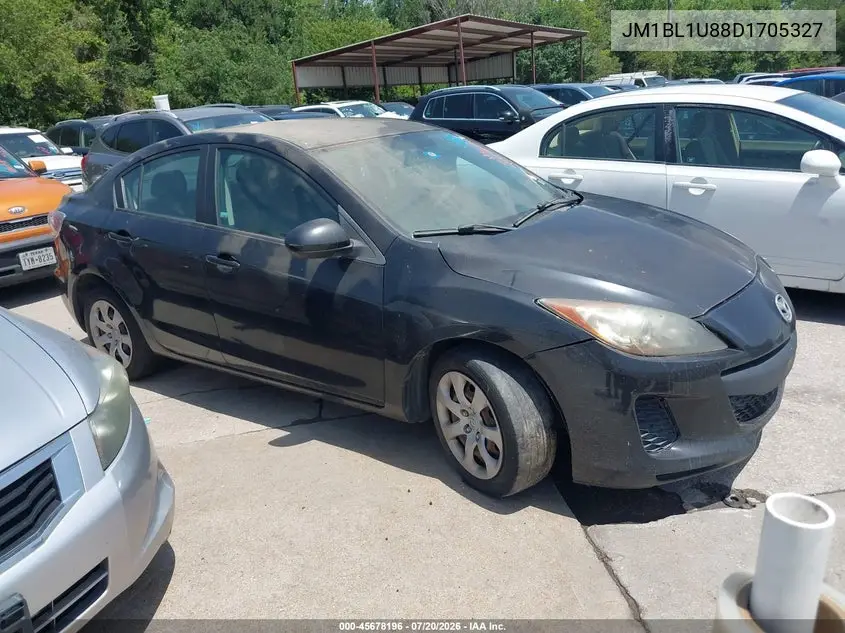 2013 Mazda Mazda3 I Sport VIN: JM1BL1U88D1705327 Lot: 45678196
