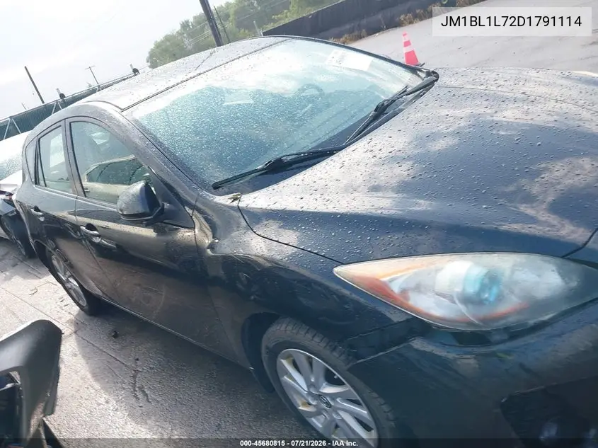 2013 Mazda Mazda3 I Touring VIN: JM1BL1L72D1791114 Lot: 45680815