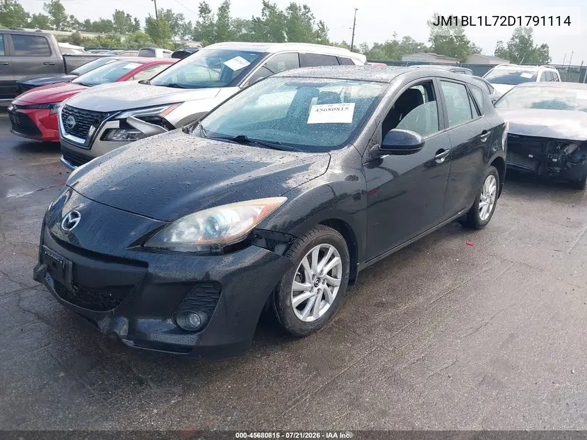 2013 Mazda Mazda3 I Touring VIN: JM1BL1L72D1791114 Lot: 45680815