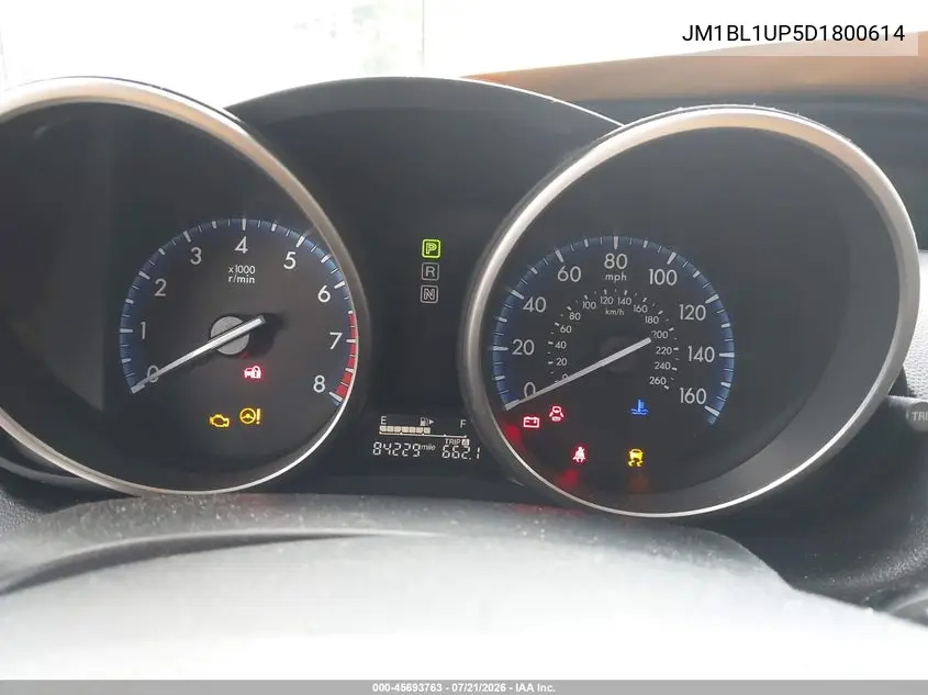 2013 Mazda Mazda3 I Sport VIN: JM1BL1UP5D1800614 Lot: 45693763