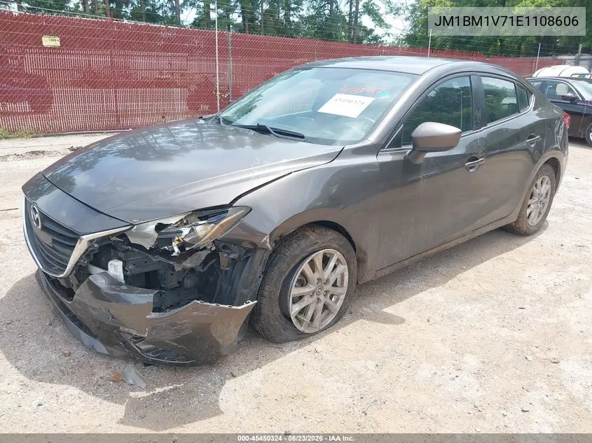 2014 Mazda Mazda3 I Touring VIN: JM1BM1V71E1108606 Lot: 45450324